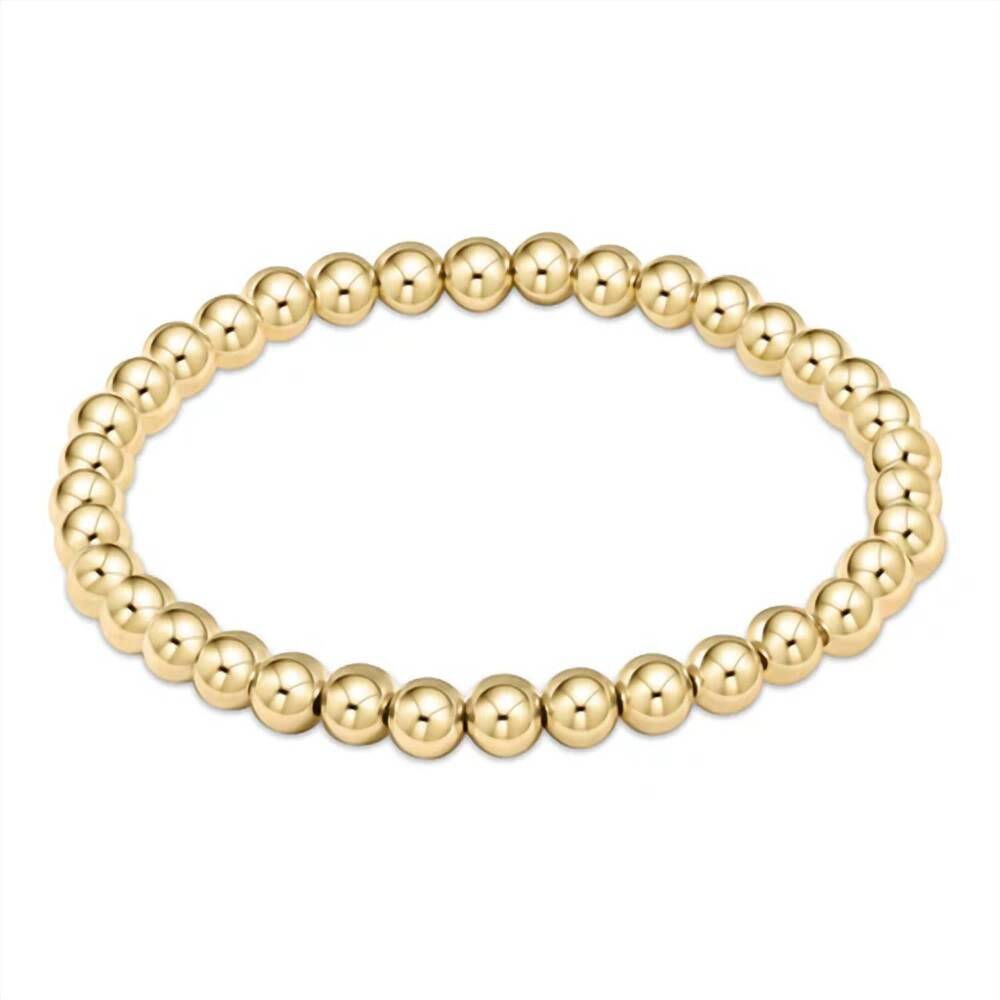 NEW ENEWTON women's classic bead bracelet in gold